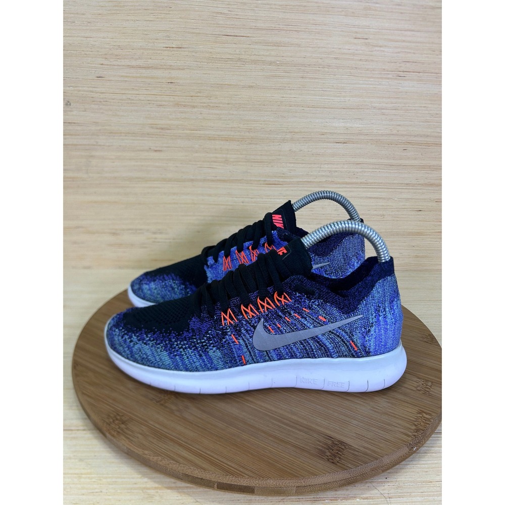 Nike Free RN Flyknit 2017 Persian Violet Running Shoes 880844-005 Womens 6.5